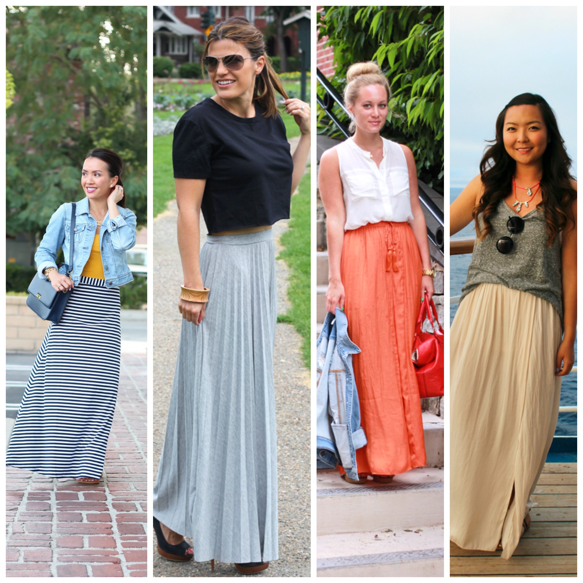 petite long skirts and dresses