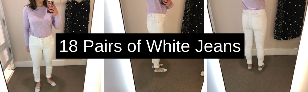 white jeans