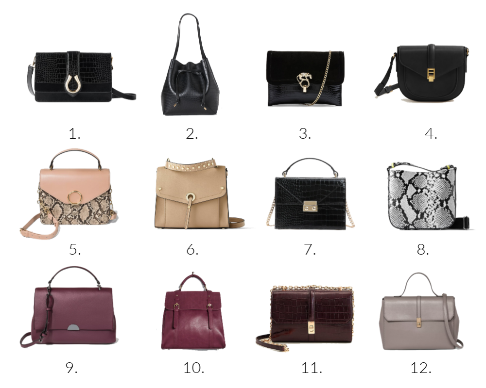 trendy handbags for less