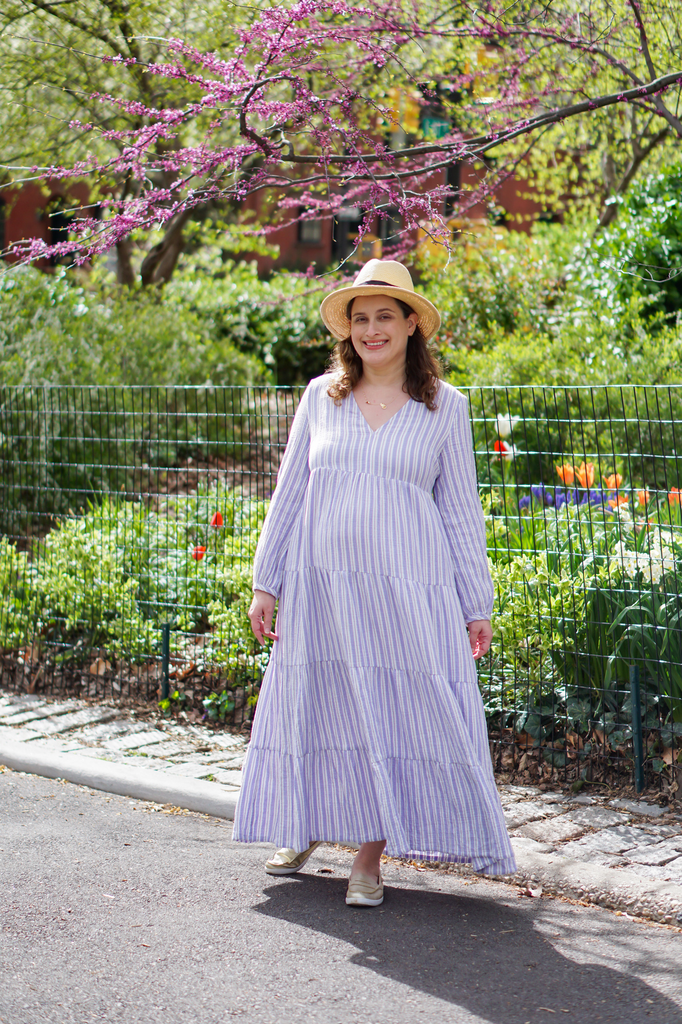 How to style a maxi dress for spring