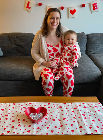 Valentine's Day pajamas